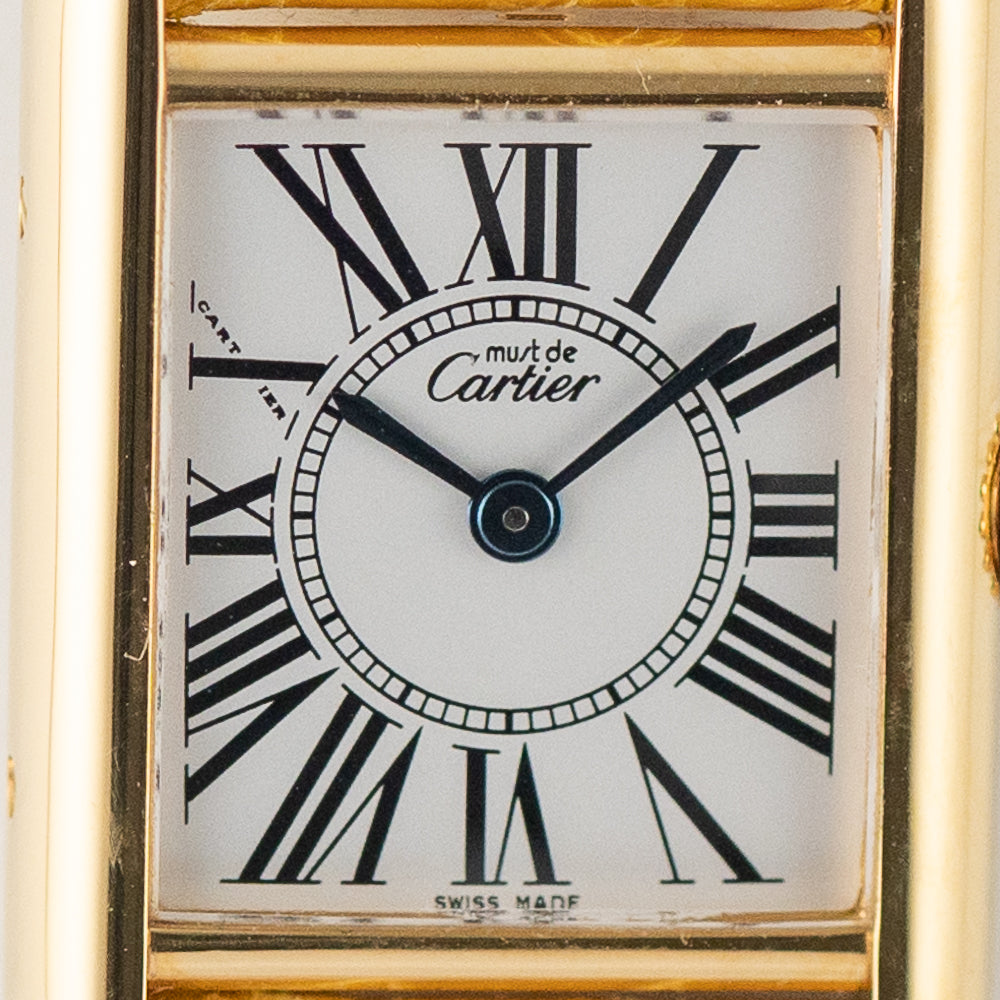 CARTIER SM MUST DE TANK REF.5057001 OPARAN DIAL