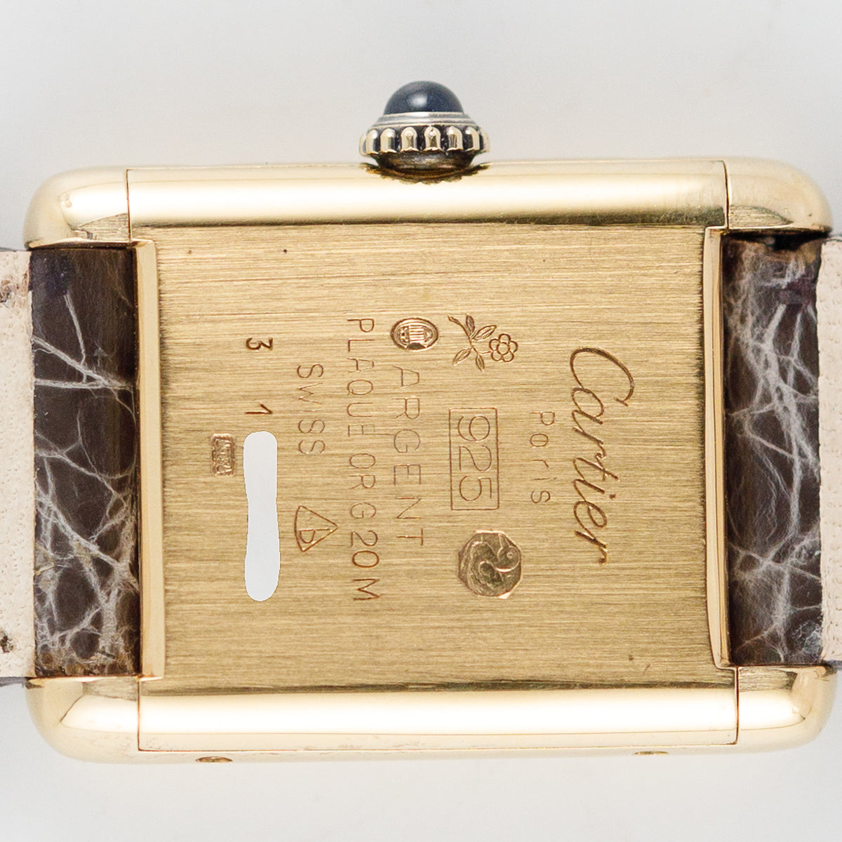 CARTIER SM must de TANK