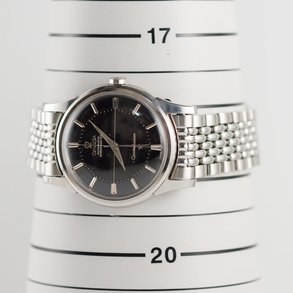 OMEGA Constellation Ref.14381 Glossy BLACK GLIT DIAL