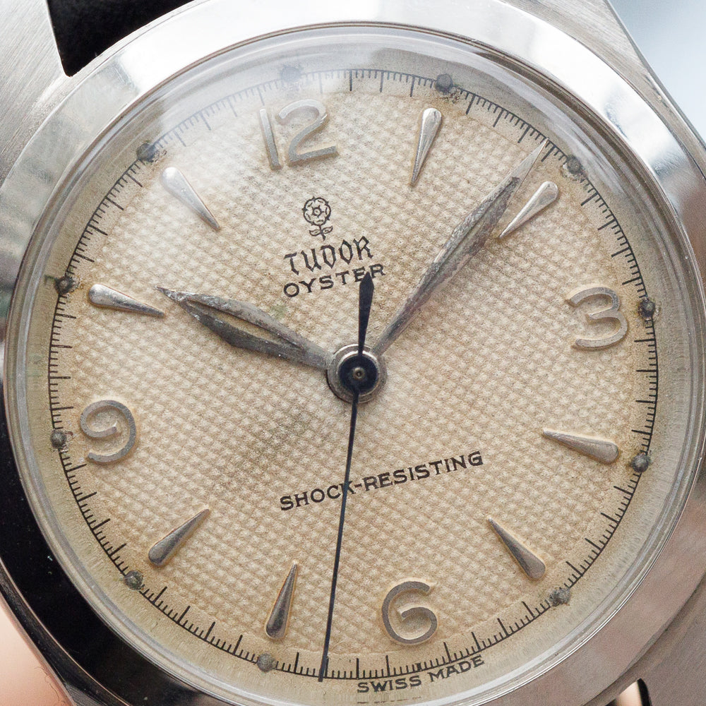 TUDOR OYSTER Ref.7802 Guilloche Dial