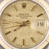 ROLEX DATEJUST Ref.69173 Linen Dial