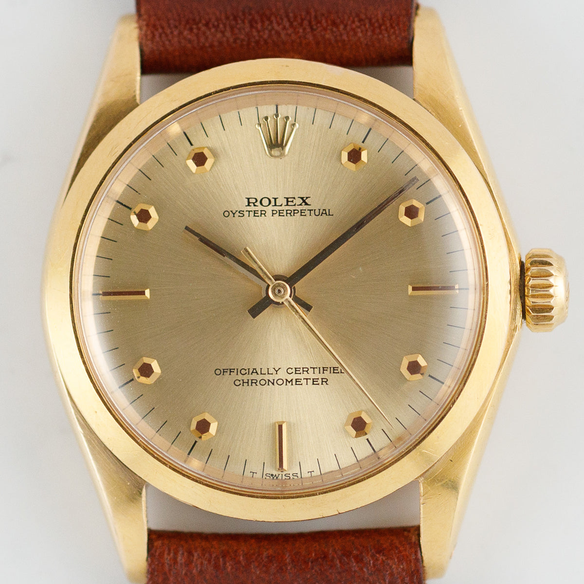 ROLEX OYSTER PERPETUAL Ref.6551 Hexagon Index