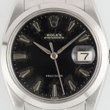 ROLEX OYSTERDATE Ref.6694 Black Gilt Dial