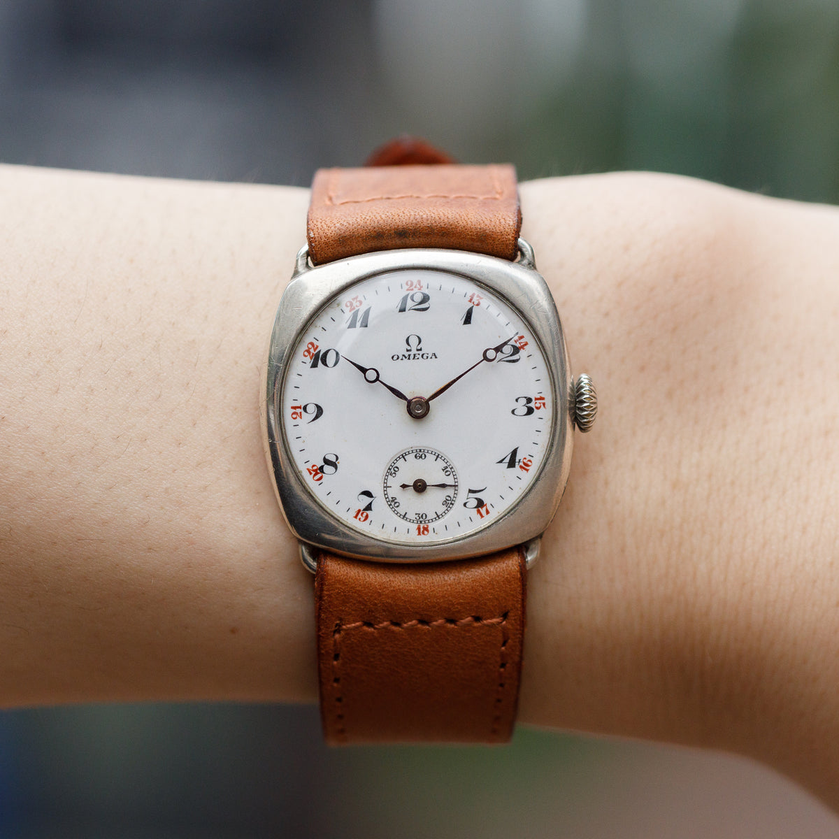 OMEGA Porcelain Military Dial