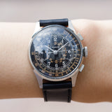 MARVIN Val.22 Chronograph Tricolor Black Gilt Dial