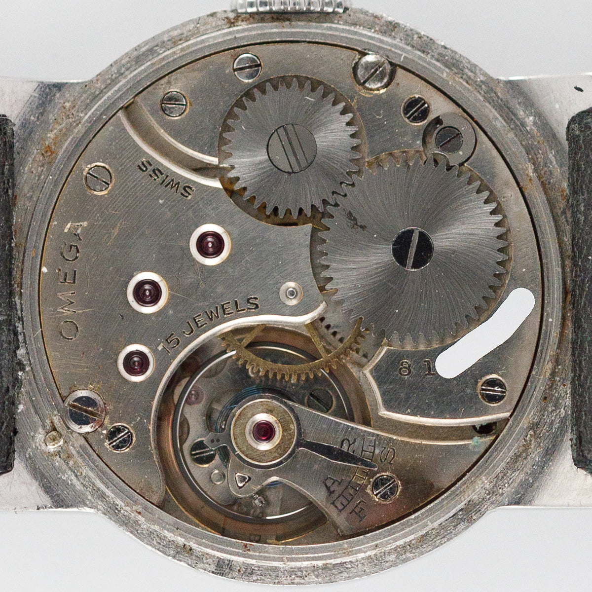 OMEGA Ref.CK 785 AF engraving sector dial Extract from the Archives
