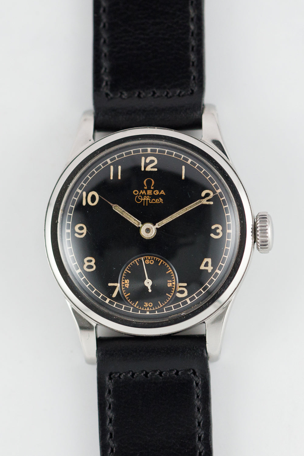 OMEGA Officer Two-Tone Gilt Dial – TIMEANAGRAM