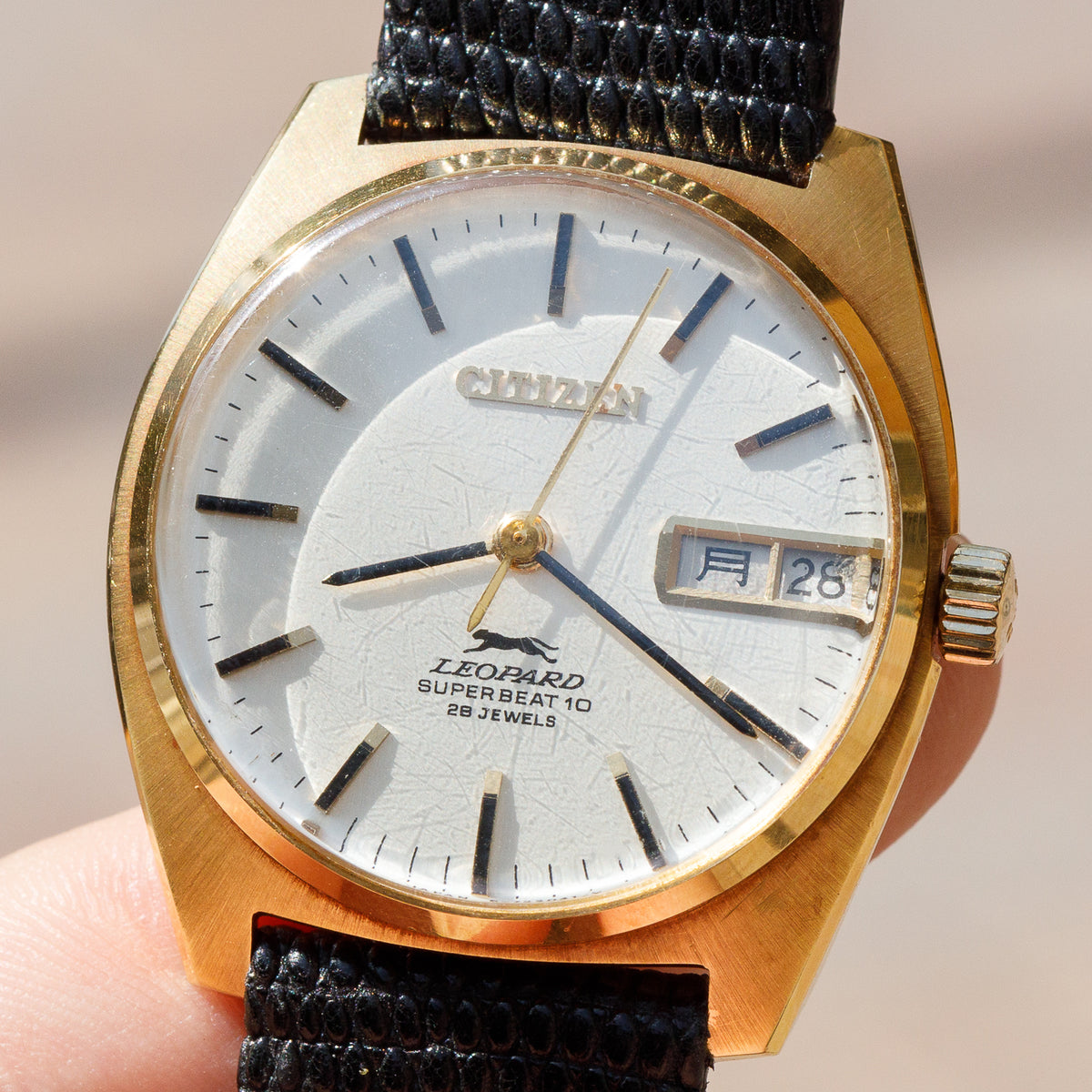 CITIZEN Leopardo 18KYG Ref.4-721284SK