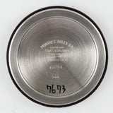 ROLEX OYSTERDATE Re.6694 Black Gilt Dial