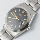 ROLEX OYSTERDATE Re.6694 Black Gilt Dial