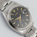 ROLEX OYSTERDATE Re.6694 Black Gilt Dial