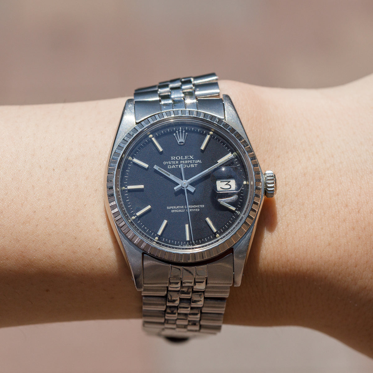 ROLEX DATEJUST Ref.1603 Confetti Dial