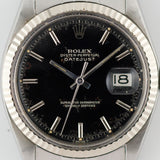 ROLEX DATEJUST Ref.1601 Black Gilt Dial