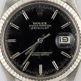 ROLEX DATEJUST Ref.1601 Black Gilt Dial