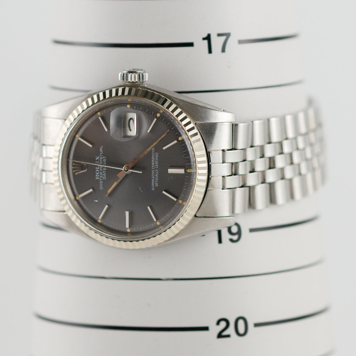 ROLEX DATEJUST REF.1601 GRAY sigma Dial