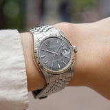 ROLEX DATEJUST REF.1601 GRAY sigma Dial
