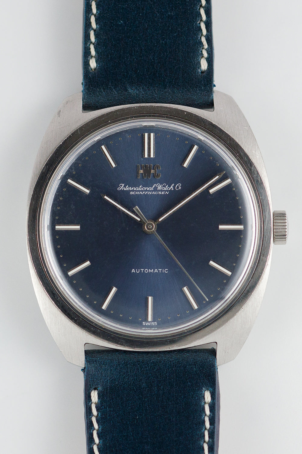 IWC Ref.R1819 Blue Dial No Date