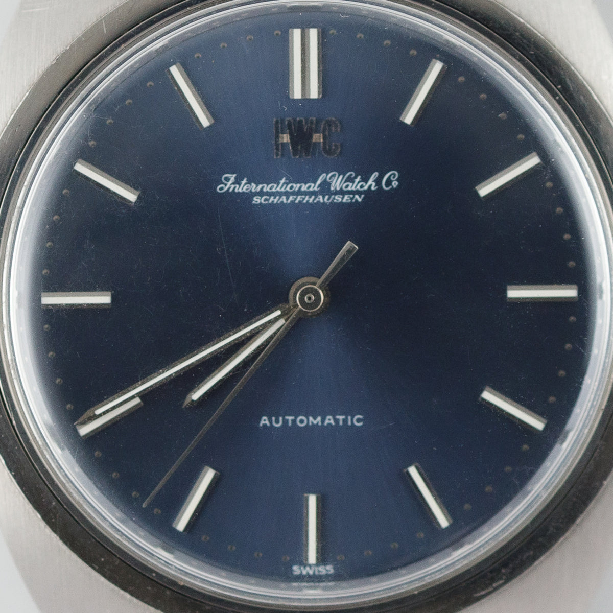 IWC Ref.R1819 Blue Dial No Date