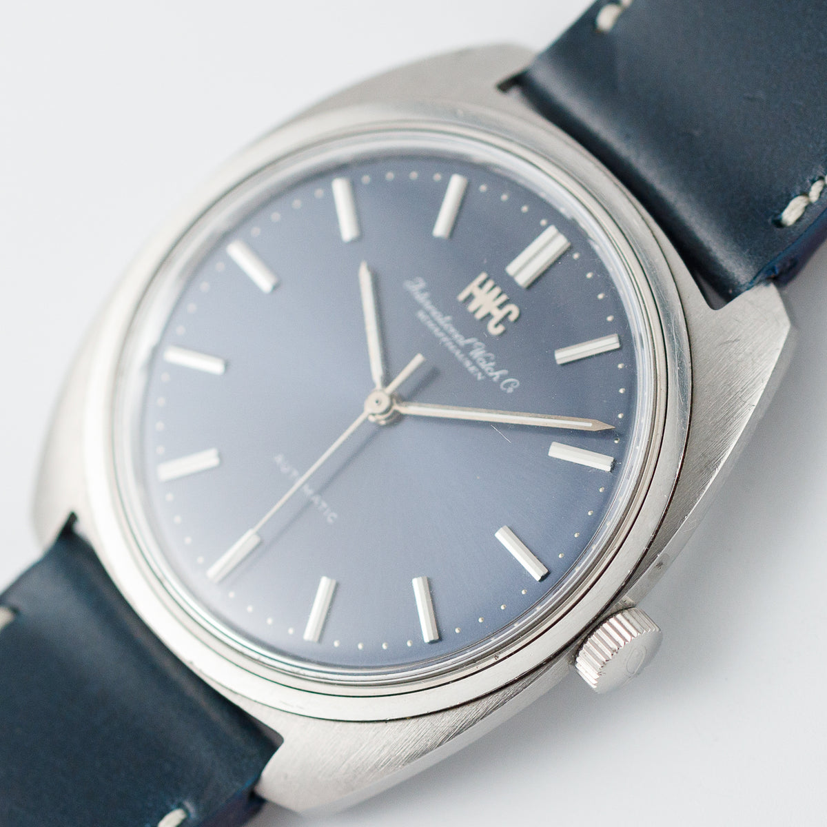 IWC Ref.R1819 Blue Dial No Date