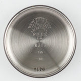 ROLEX Semi Bubble back ref.6303 Earliest Engine-Turned Bezel