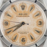 ROLEX Semi Bubble back ref.6303 Earliest Engine-Turned Bezel