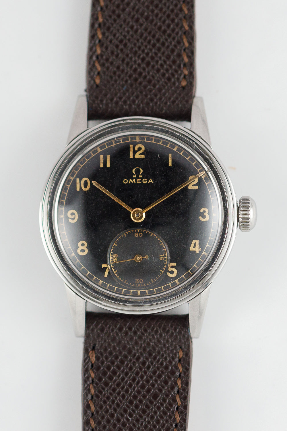 OMEGA Black Gilt Dial