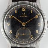 OMEGA Black Gilt Dial