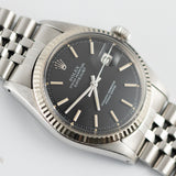 ROLEX DATEJUST Ref.1601 Black Matte Dial