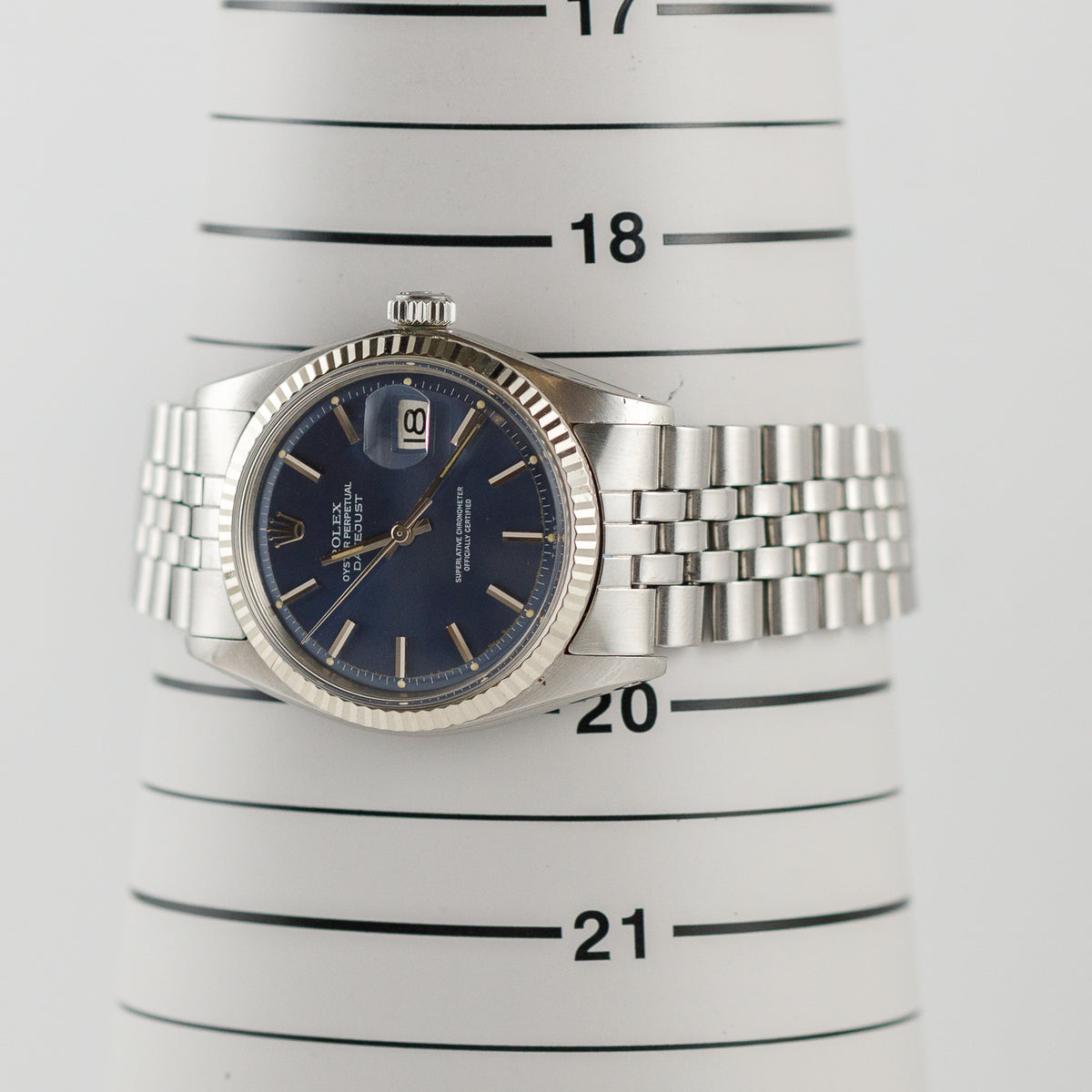 ROLEX DATEJUST Ref.1601 Blue Dial