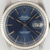 ROLEX DATEJUST Ref.1601 Blue Dial