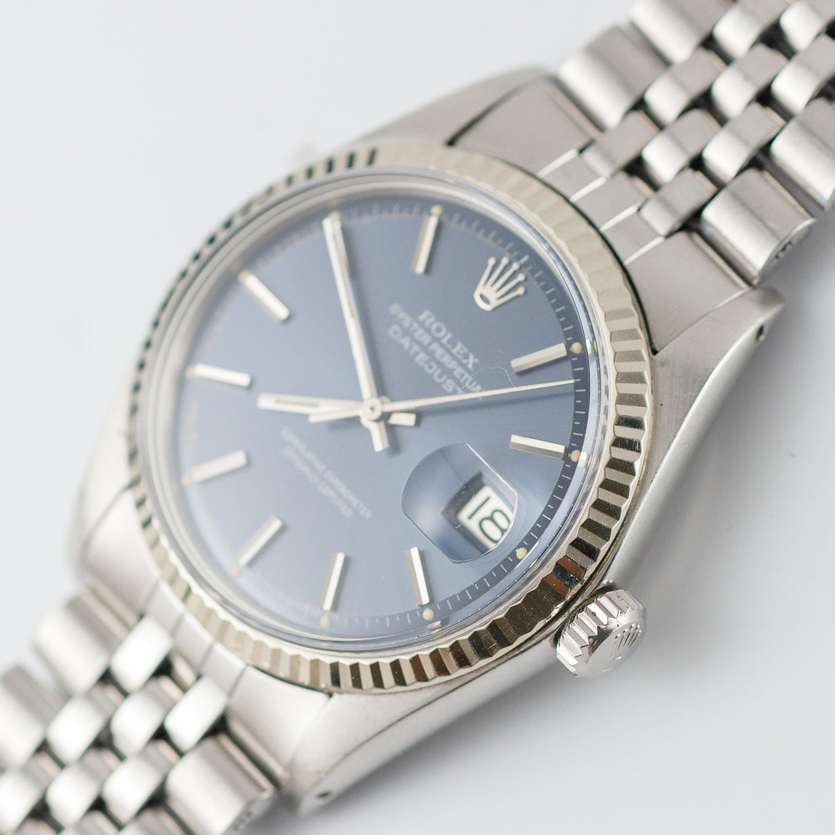 ROLEX DATEJUST Ref.1601 Blue Dial