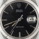ROLEX OYSTERDATE Ref.6694 Black Mirror Dial