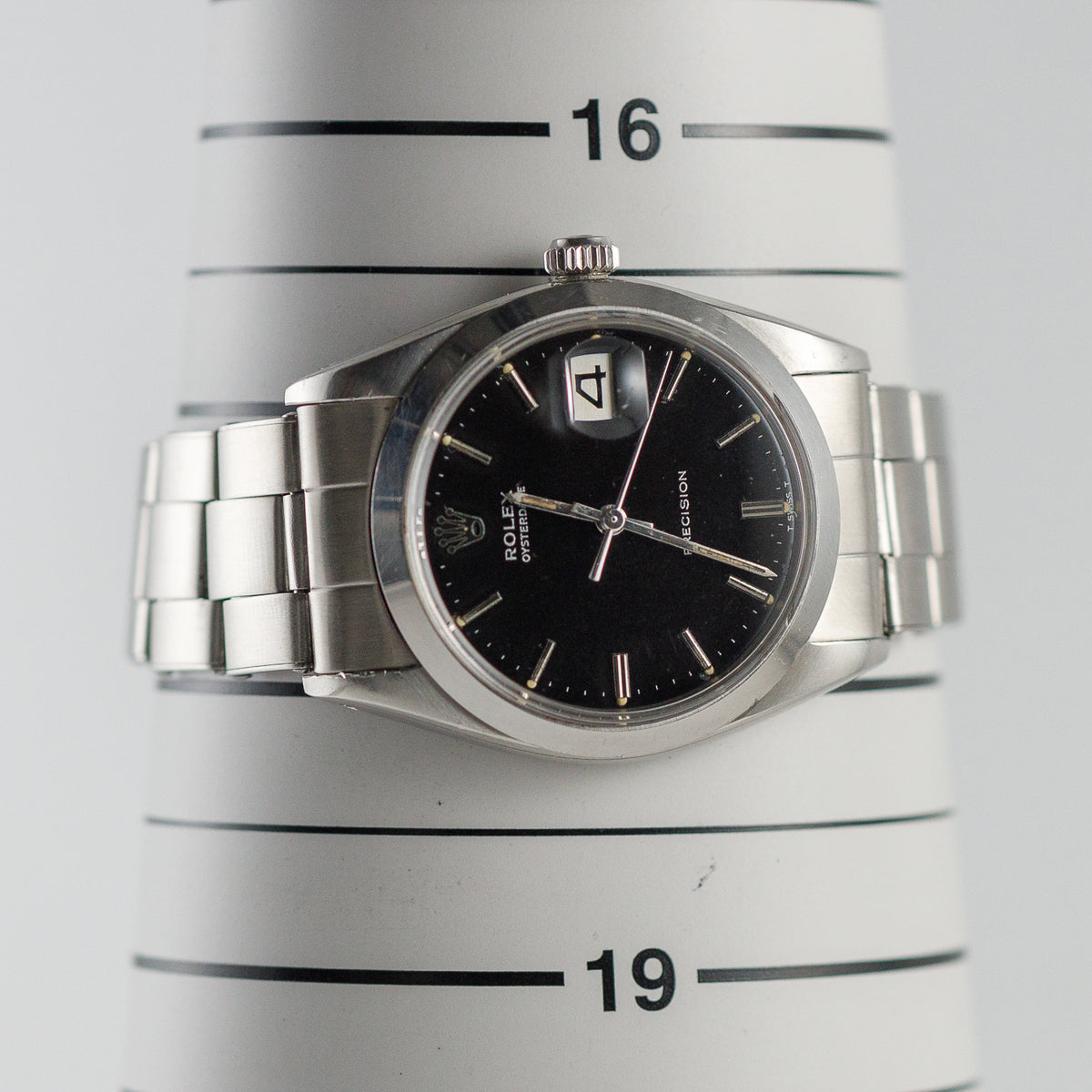 ROLEX OYSTERDATE Ref.6694 Black Mirror Dial