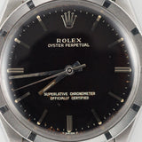 ROLEX OYSTER PERPETUAL Ref.1007 Black Gilt Dial