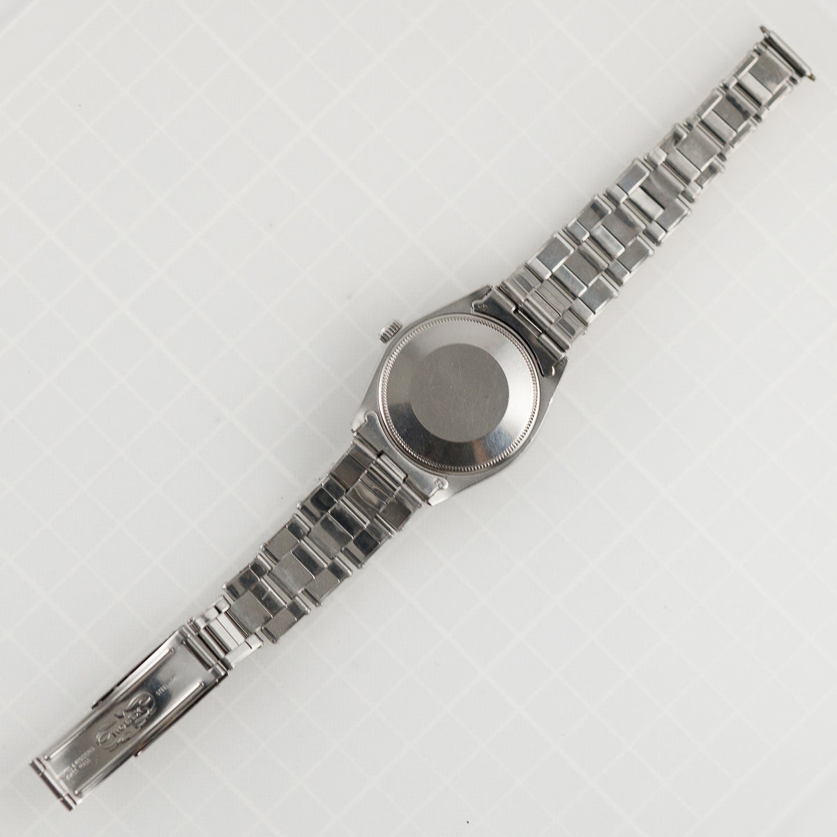 ROLEX OYSTER PERPETUAL Ref.1007 Black Gilt Dial
