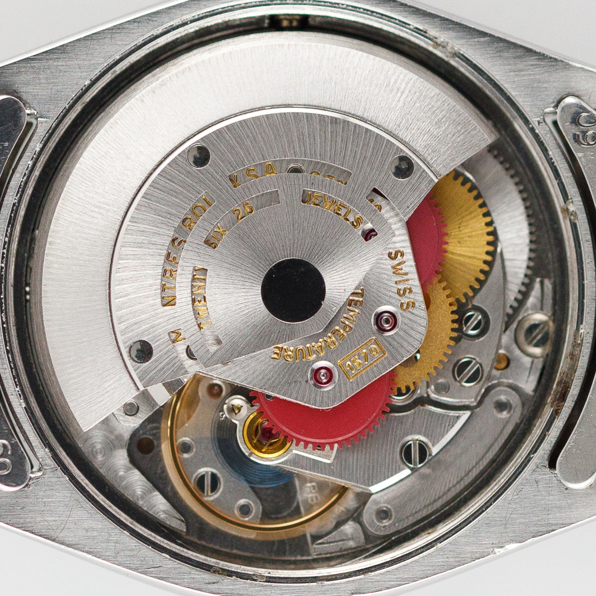 ROLEX OYSTER PERPETUAL Ref.1007 Black Gilt Dial