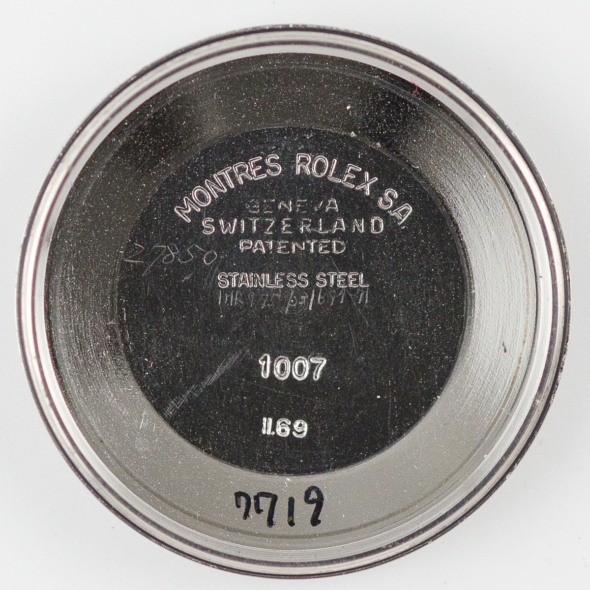 ROLEX OYSTER PERPETUAL Ref.1007 Black Gilt Dial