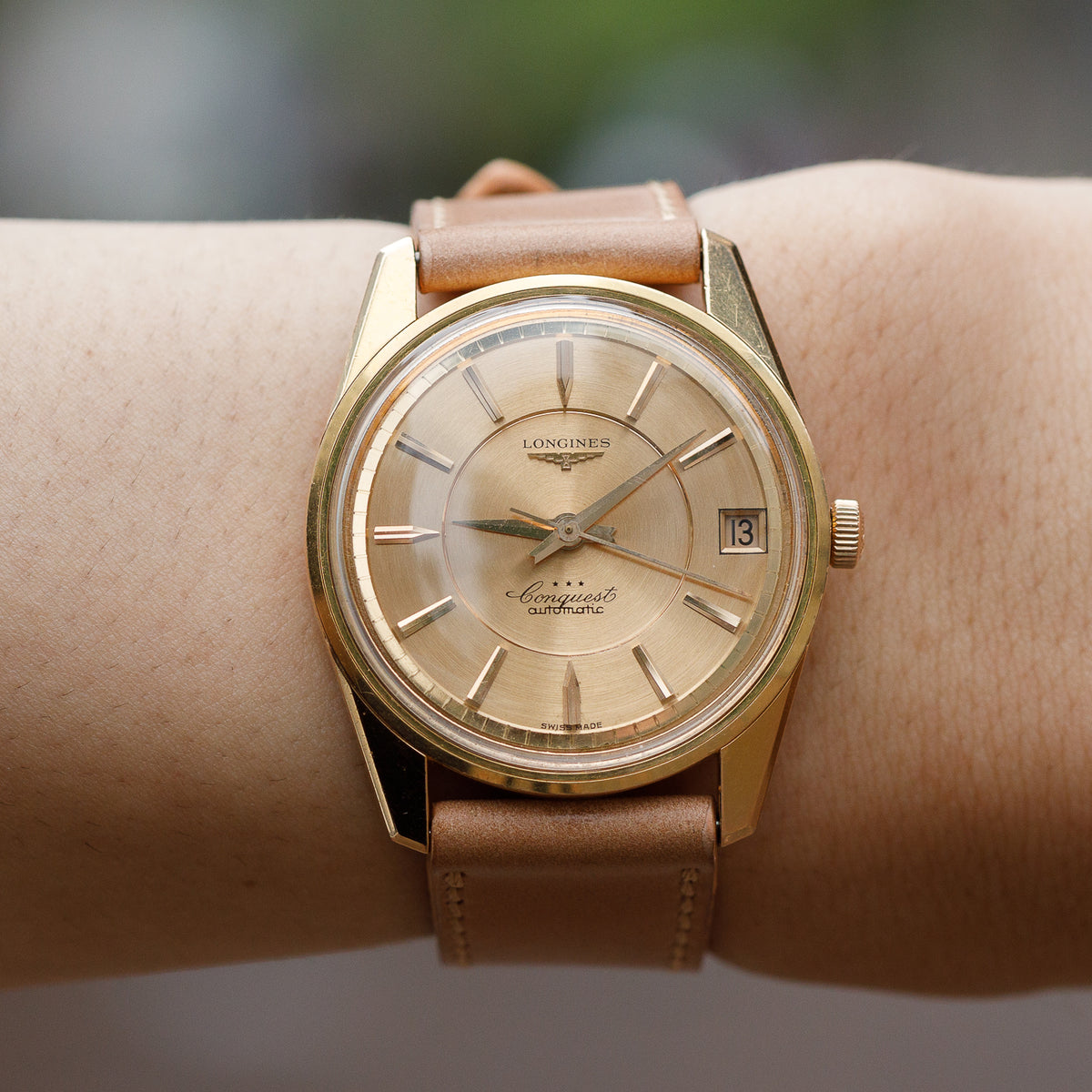 LONGINES Conquest Ref.9047 18K ROSE GOLD CASE