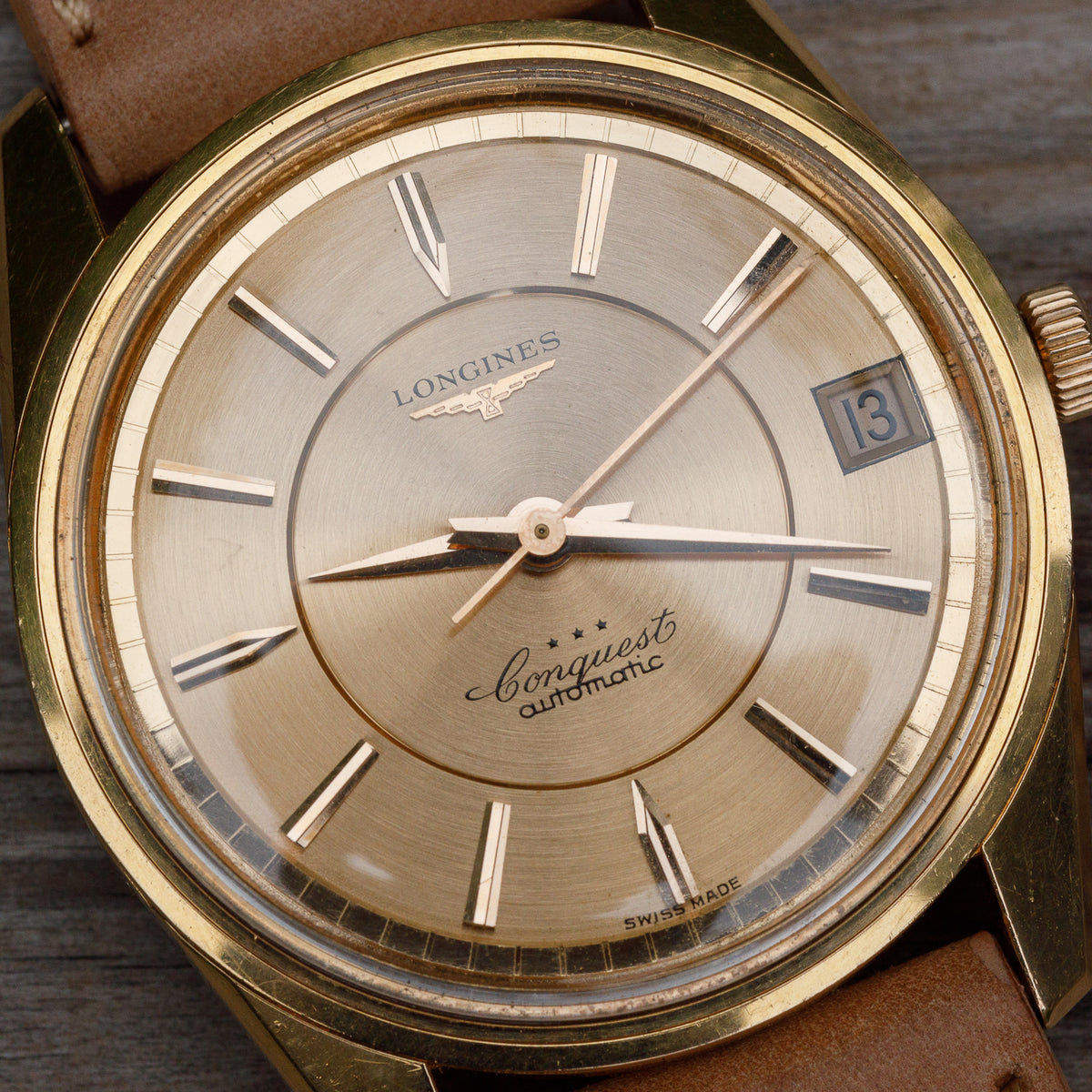 LONGINES Conquest Ref.9047 18K ROSE GOLD CASE