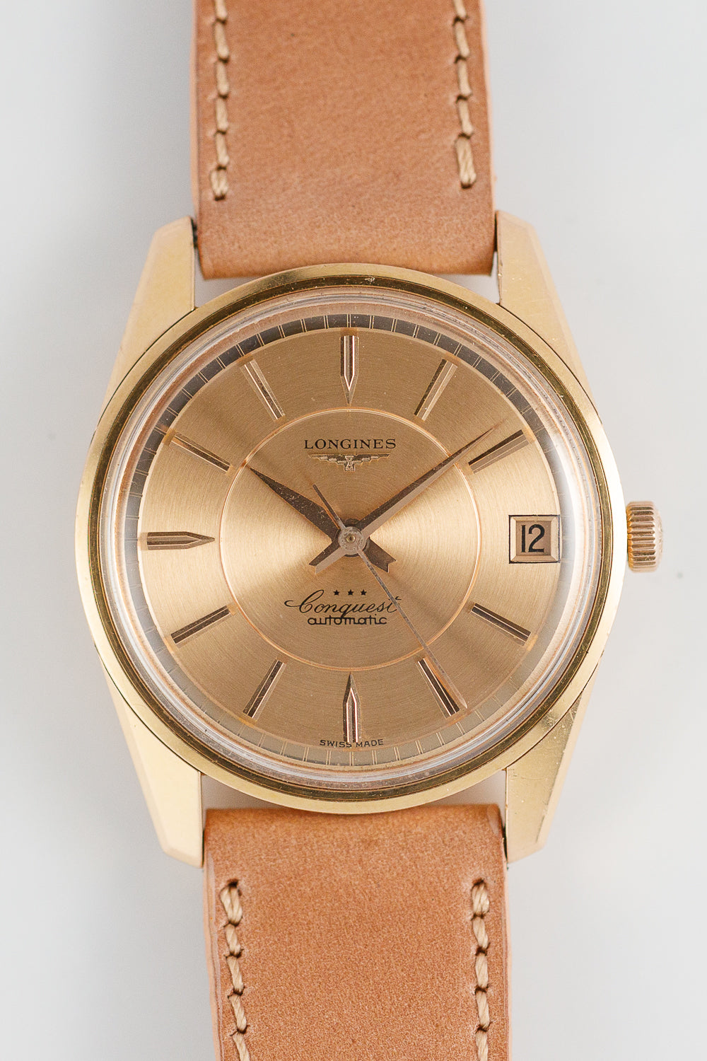 LONGINES Conquest Ref.9047 18K ROSE GOLD CASE