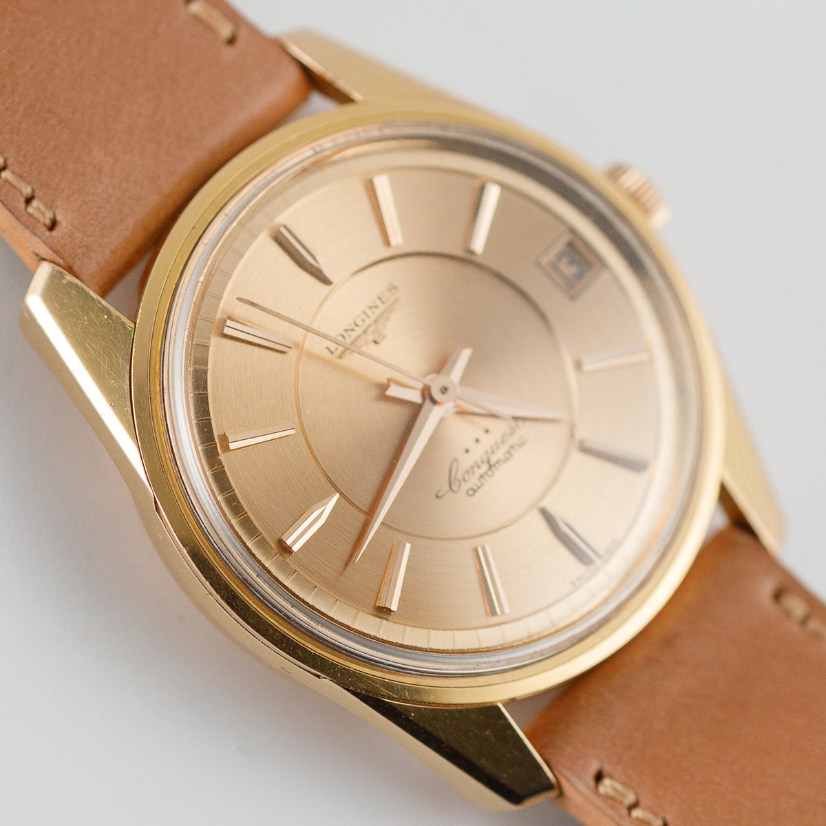 LONGINES Conquest Ref.9047 18K ROSE GOLD CASE