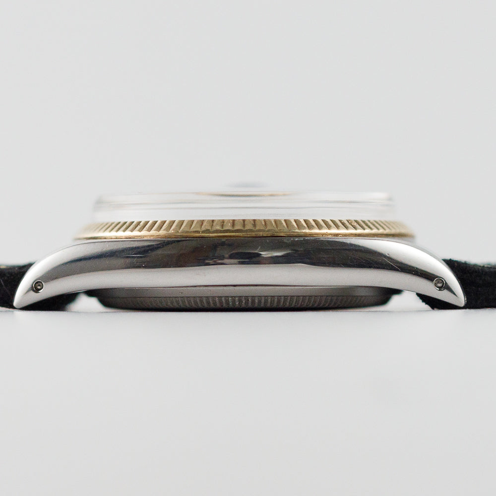 ROLEX DATEJUST Ref.6605 Black Gilt Dial