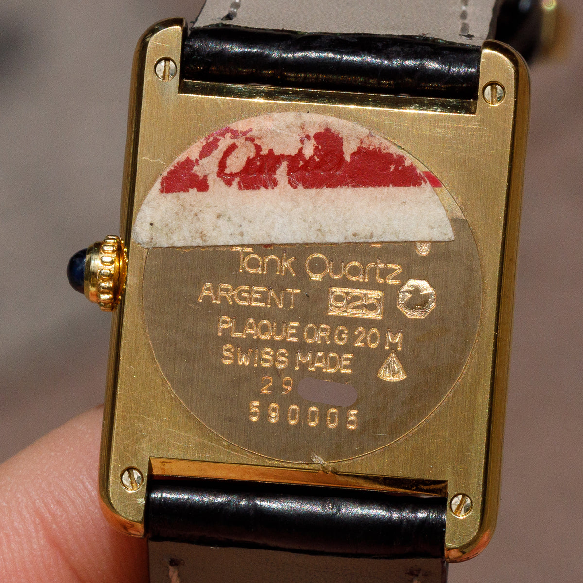 CARTIER LM Must de tank Ref.590005