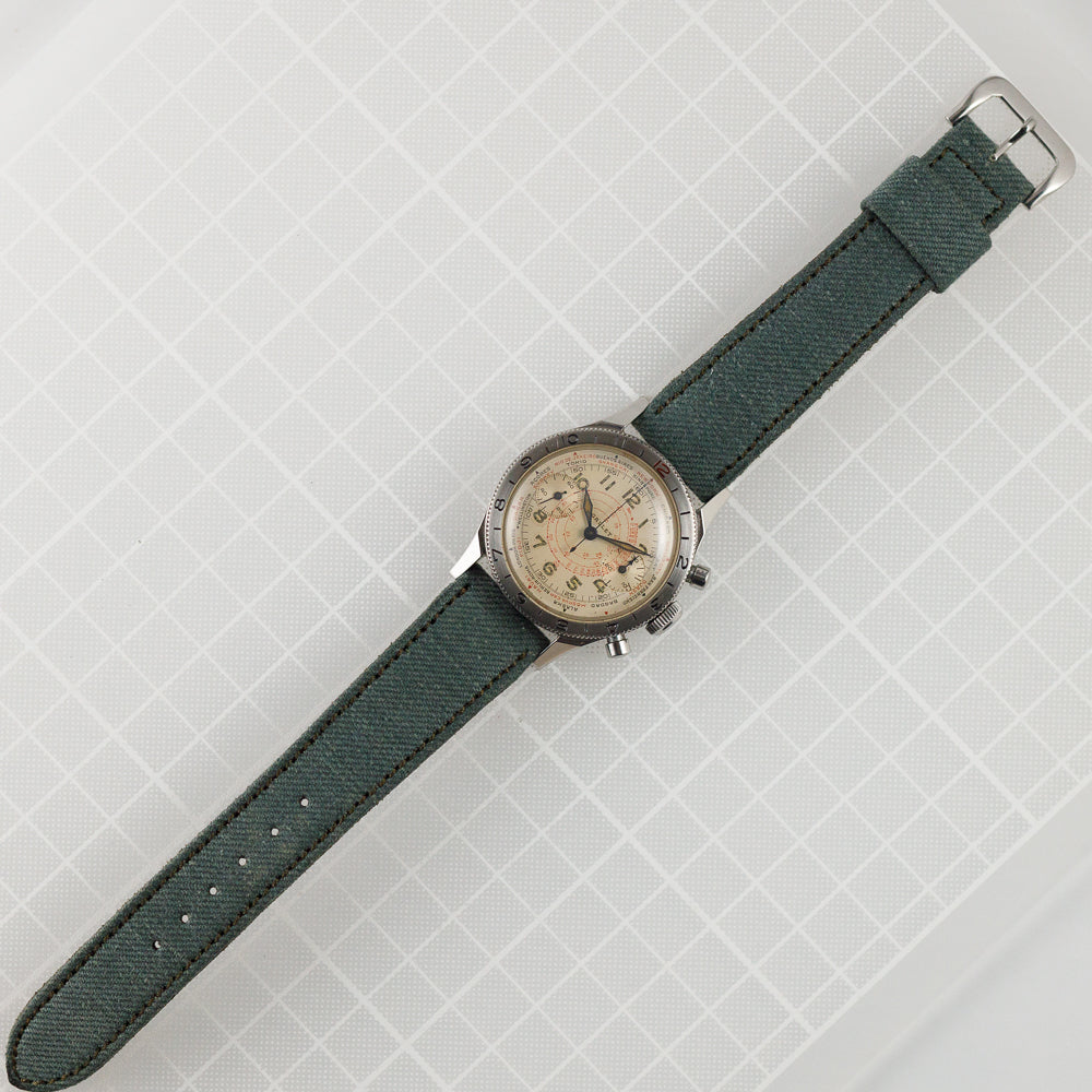 GALLET Flight Officer World Time Clamshell