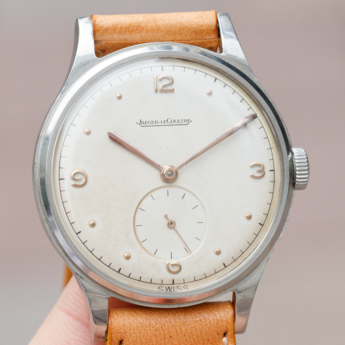 JAEGER LECOULTRE Screwback Large Case