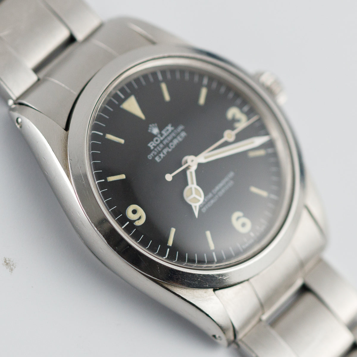 ROLEX EXPLORER Ref.1016 MK1 Fat Font Frog Leg dial