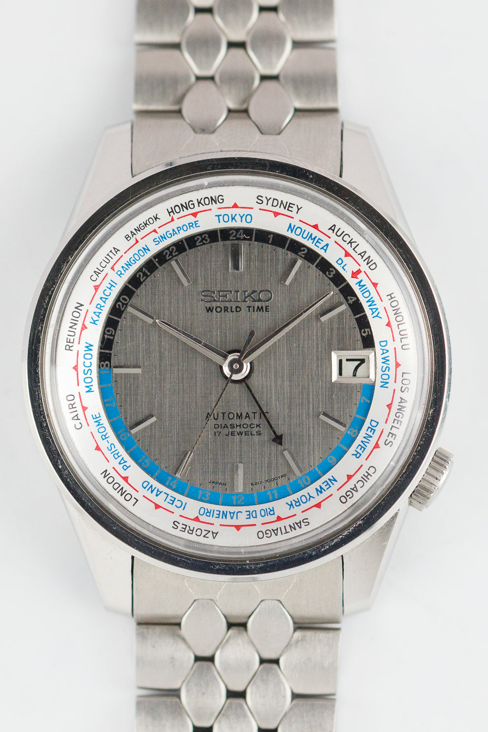 SEIKO WORLD TIME Ref.6217-7010 NOS
