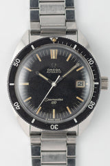 OMEGA Seamaster120 Ref.166.00027 Black Gilt Dial With Ref.1067 Bracelet