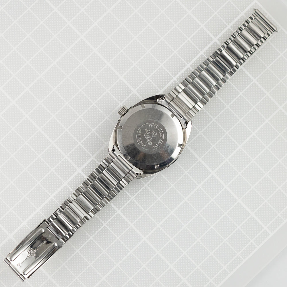 OMEGA Seamaster120 Ref.166.00027 Black Gilt Dial With Ref.1067 Bracelet