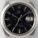 ROLEX OYSTER PERPETUAL DATE Ref.1500 Black Gilt Dial